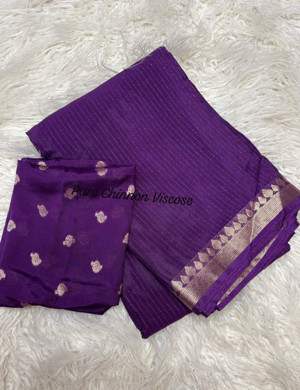 Pure Chinnon Viscose - Violet
