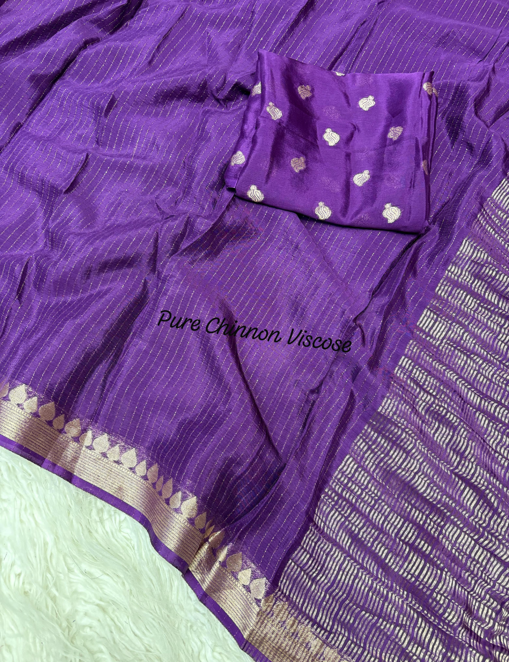 Pure Chinnon Viscose - Violet