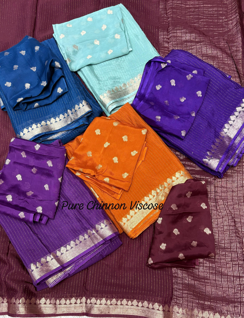 Pure Chinnon Viscose - Purple
