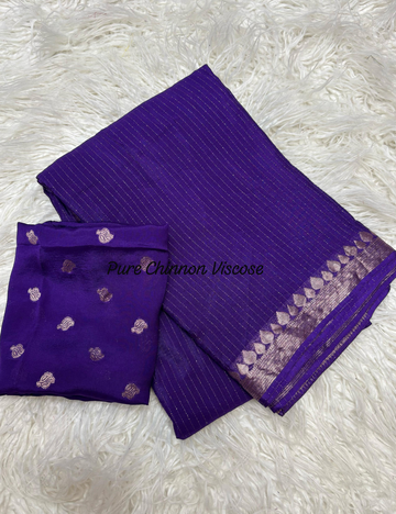 Pure Chinnon Viscose - Purple