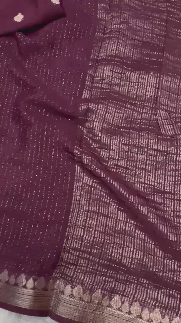 Pure Chinnon Viscose - Maroon